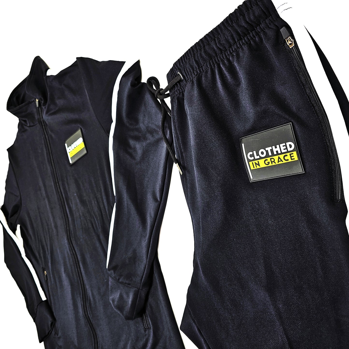 Clothed In Grace (full zip) Jogger Set