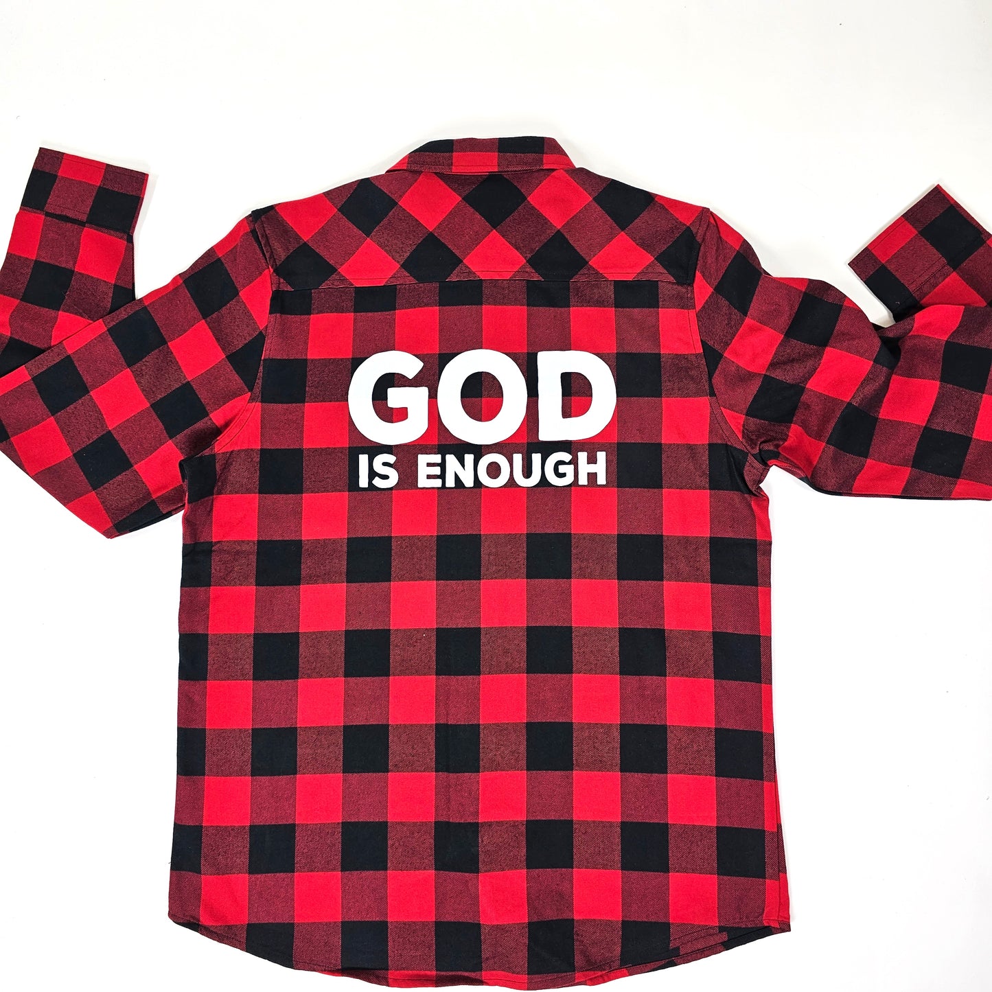 God is Enough Classic Flannel