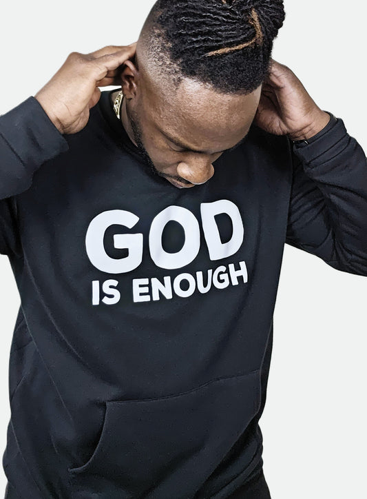 God is Enough Pocket Sweater