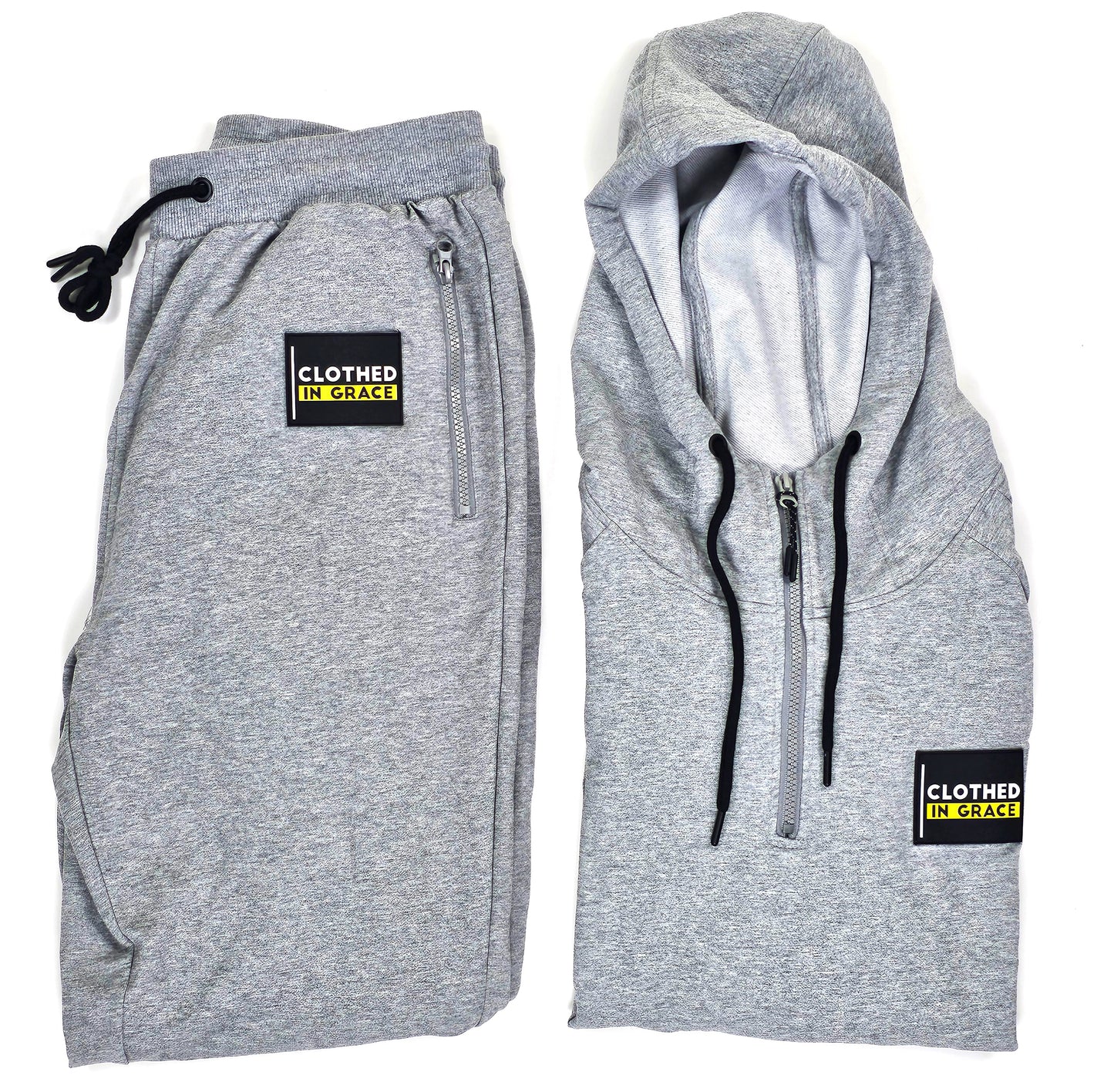 Clothed In Grace Gray Jogger Set
