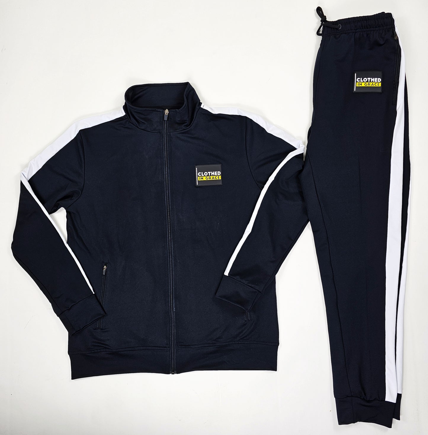 Clothed In Grace (full zip) Jogger Set